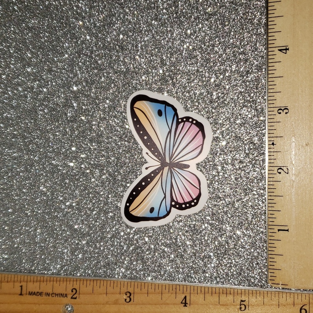 NATURE WATERPOOF Sticker Butterfly - Picture 2 of 7